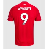 Stroje piłkarskie Nottingham Forest Taiwo Awoniyi #9 Koszulka Podstawowej 2024-25 Krótki Rękaw